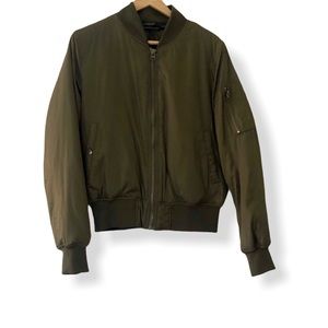 Seven Sisters Green Bomber Jacket